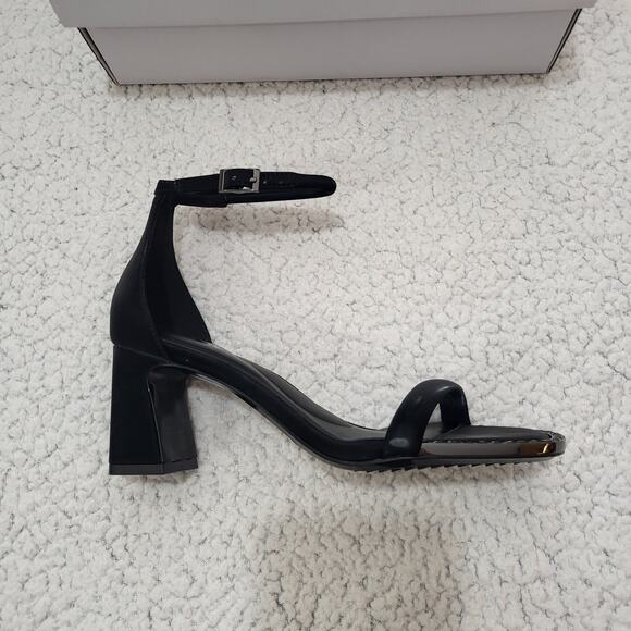 NEW DKNY Women's Wenda Evening Ankle Strap Block Heel Heeled Sandal Black size 6 - Picture 6 of 8